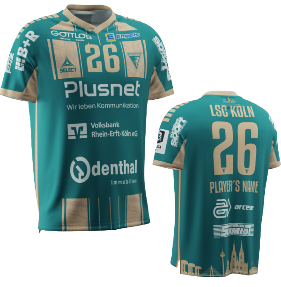 Torwarttrikot Heim 2026/2027 - Bereit für jede Parade.