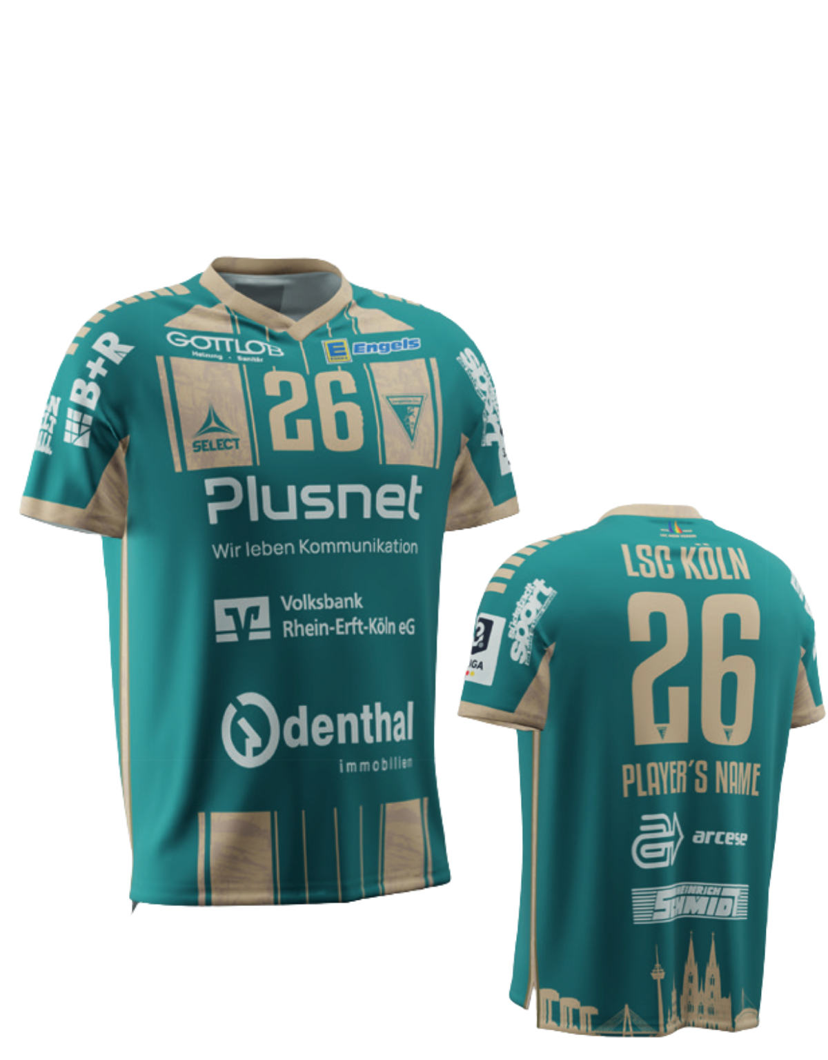 Torwarttrikot Heim 2026/2027 - Bereit für jede Parade.