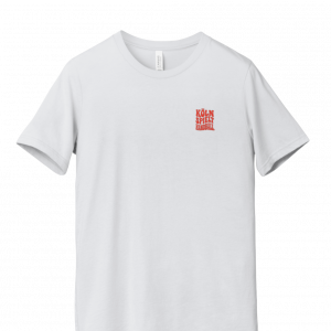 Köln spielt Handball. T-Shirt: off-white & kleiner print vorne
