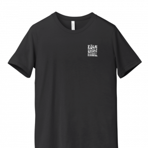 Köln spielt Handball. T-Shirt: schwarz & kleiner print vorne